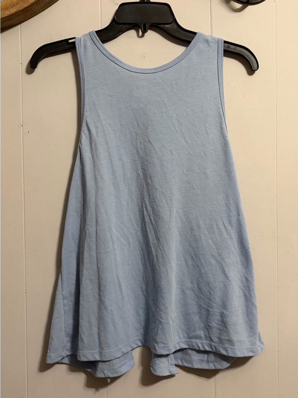Light Blue Women's Sleeveless Swing Tank Top